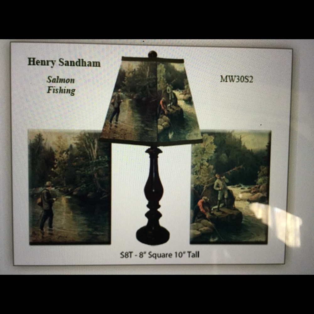 Fine art lampshade